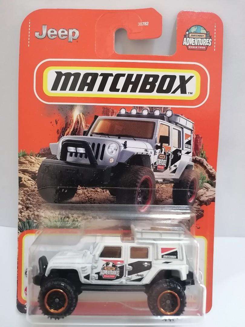 Matchbox 2022 MBX Off-Road Jeep Wrangler Superlift - White, Hobbies & Toys,  Toys & Games on Carousell