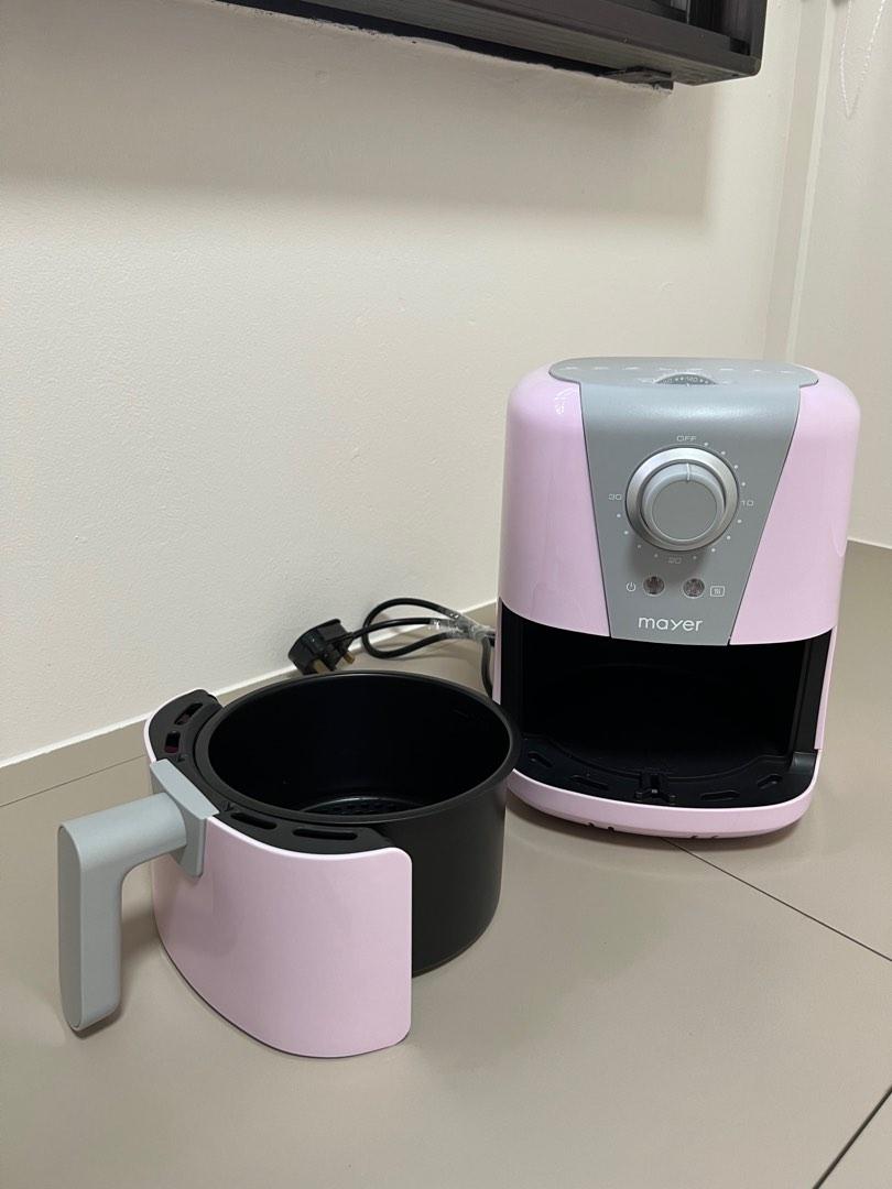 Mayer Air Fryer 1.5L Pink Brand New, TV & Home Appliances, Kitchen