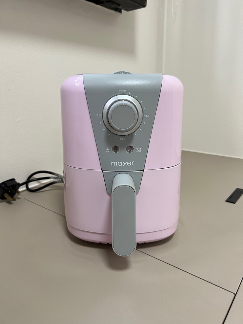 Mayer Air Fryer 1.5L Pink Brand New, TV & Home Appliances, Kitchen
