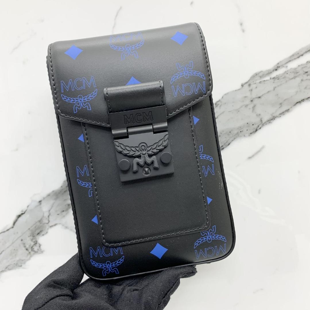 Mcm blue crossbody shop