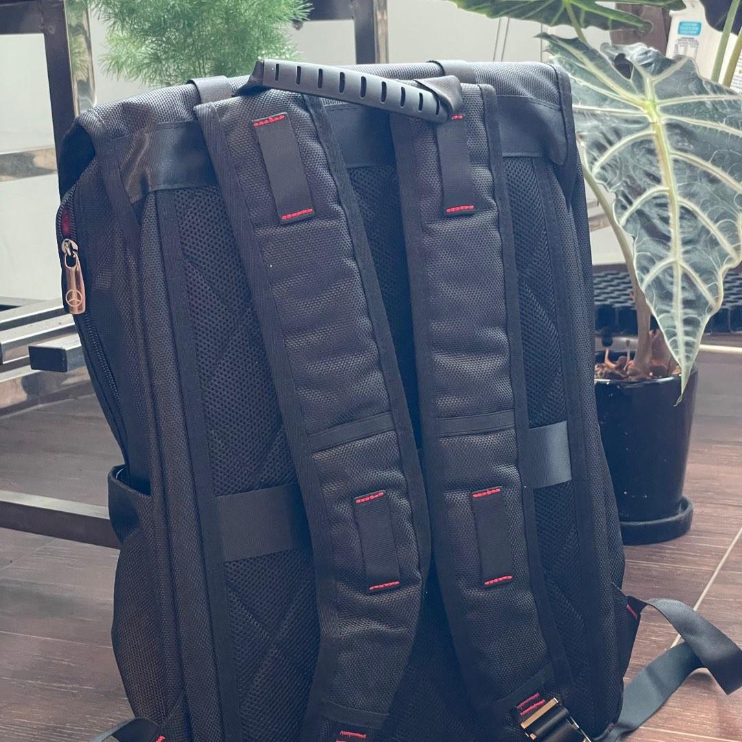 Mercedes Executive Laptop Backpack, Women's Fashion, Bags & Wallets