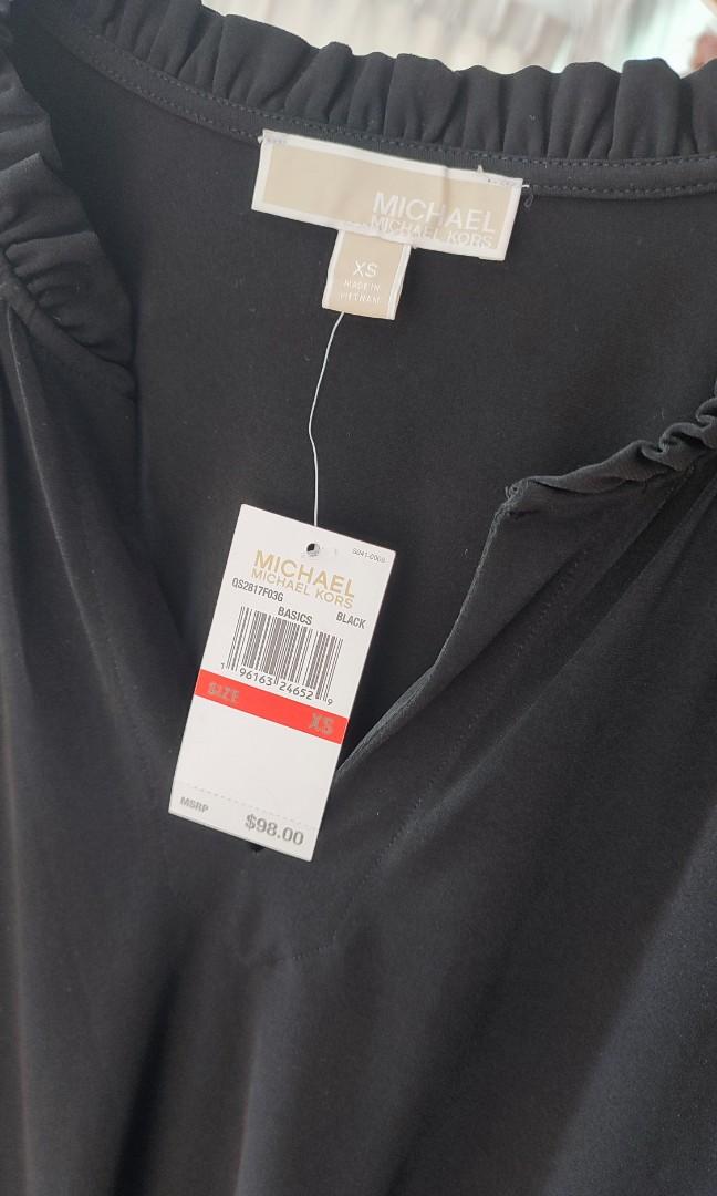 Michael kors hot sale basics black dress