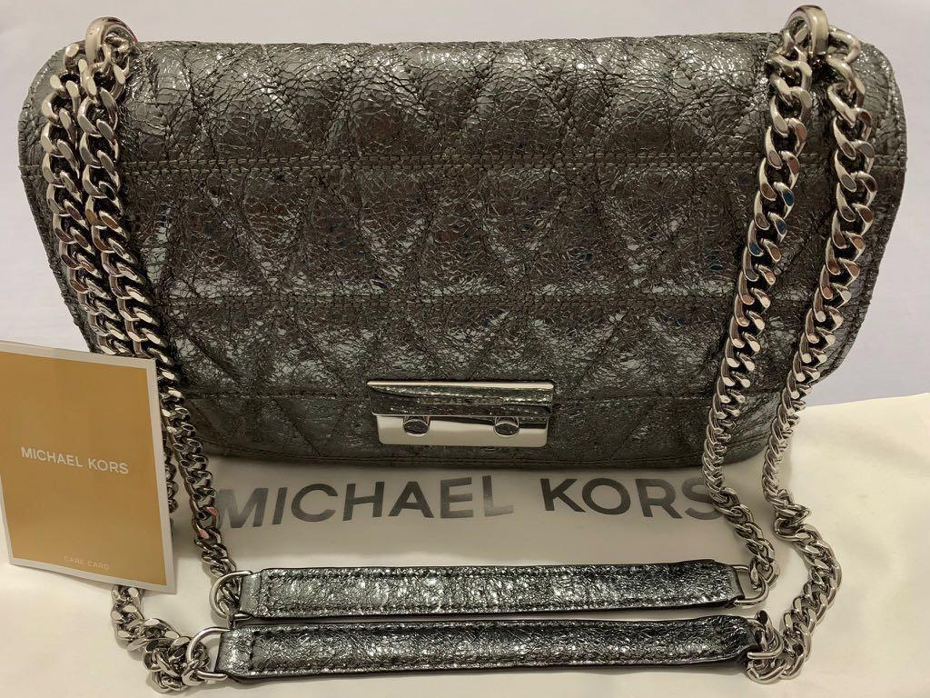 Michael kors best sale pewter purse
