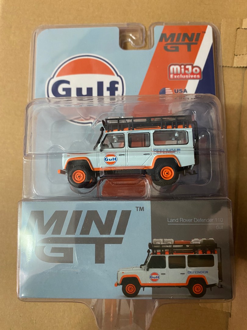 Mini gt minigt gulf land rover, 興趣及遊戲, 玩具 & 遊戲類 - Carousell