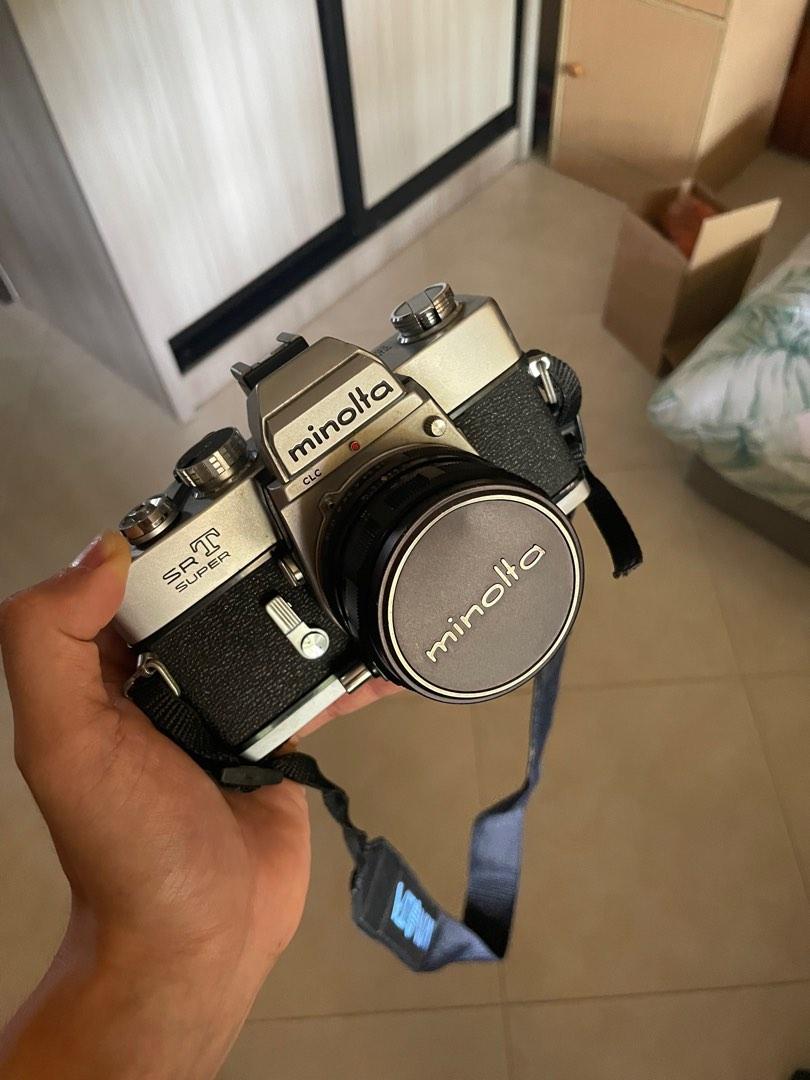 MINOLTA SRT Super film SLR Camera with Auto Rokkor-PF 55mm f1.8 lens