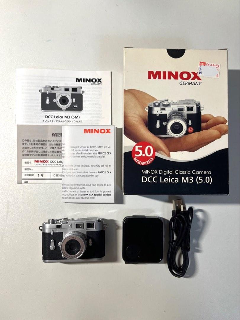 Minox DCC 5.1 デジタルカメラ 木箱付き - カメラ