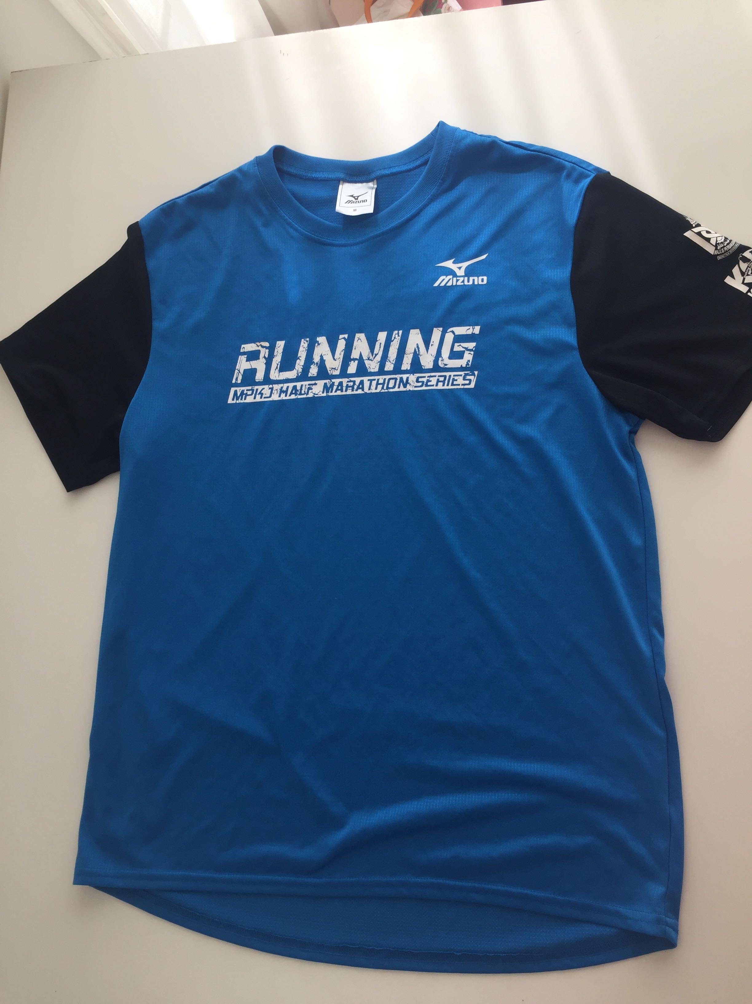 Mizuno half marathon shirt Men s Fashion Activewear on Carousell