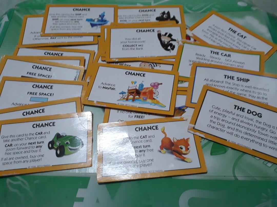 Monopoly Junior spare parts (characters edition), Hobbies & Toys