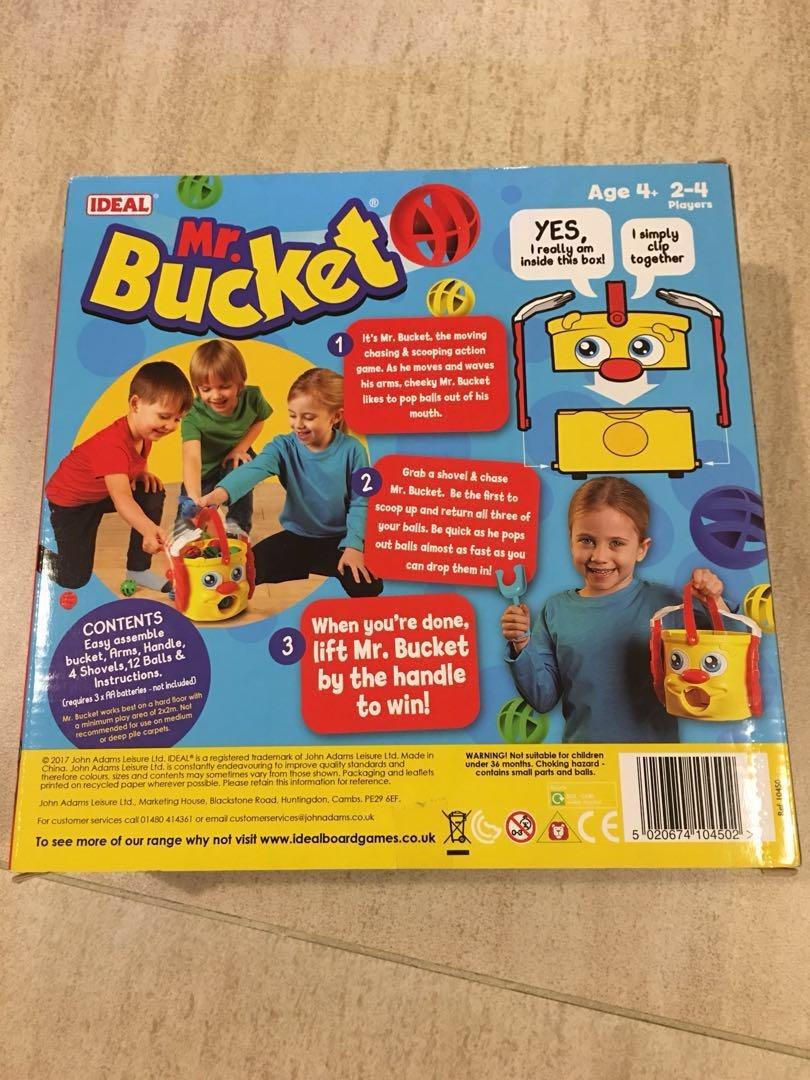 Mr. Bucket The original racing chase the bucket game!, 興趣及遊戲, 玩具 & 遊戲