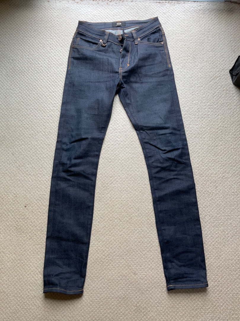 Neuw Jeans Iggy Skinny Raw Denim, Men's Fashion, Bottoms