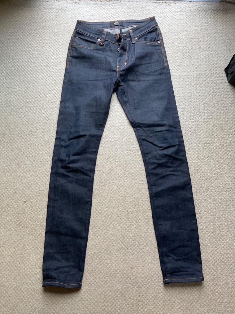 Neuw Jeans Iggy Skinny Raw Denim, Men's Fashion, Bottoms