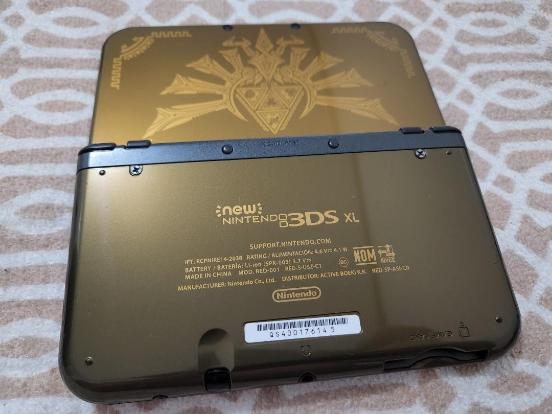 New Nintendo 3DS XL Hyrule Edition (IPS Top Screen), Video Gaming