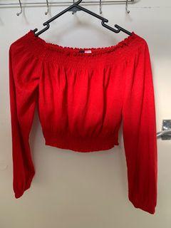 Off the shoulder top