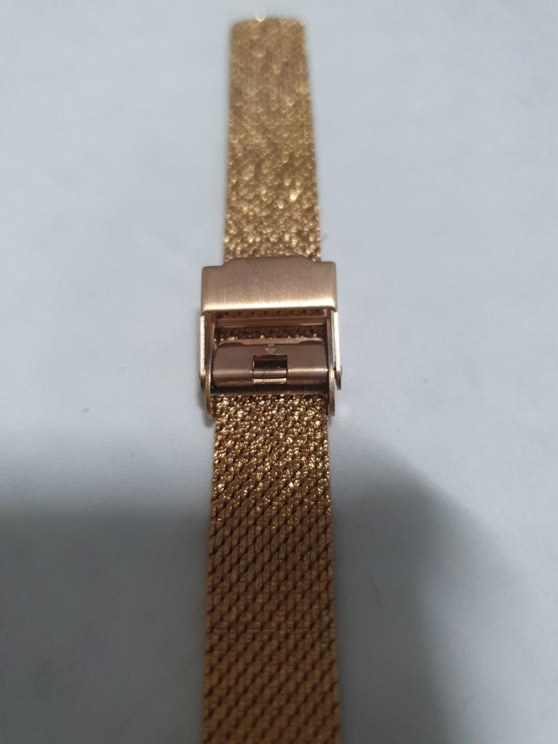 Olivia Burton Celestial Rose Gold Boucle Mesh Women s Watch