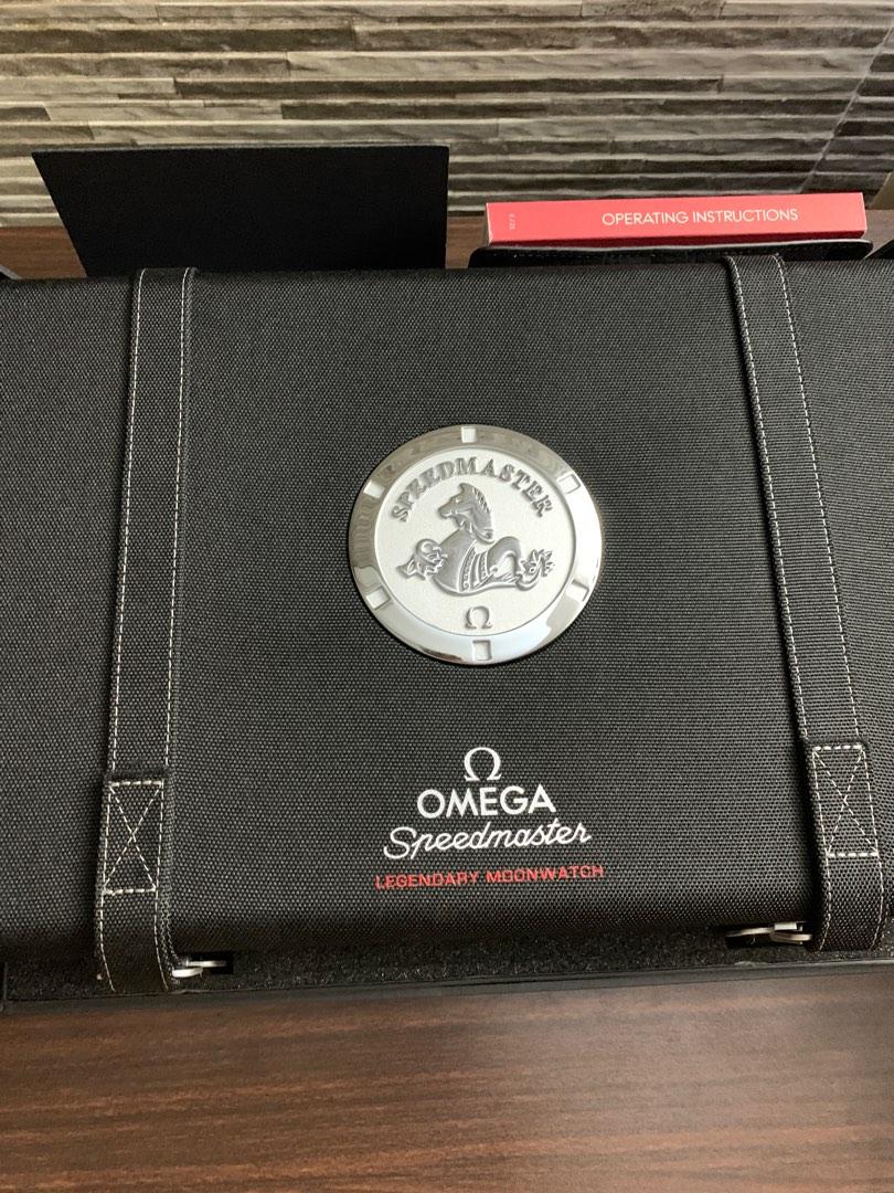 Omega Speedmaster 1861 hesalite, Luxury, Watches on Carousell