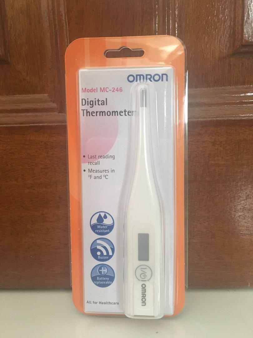 Omron thermometer, Health & Nutrition, Thermometers on Carousell