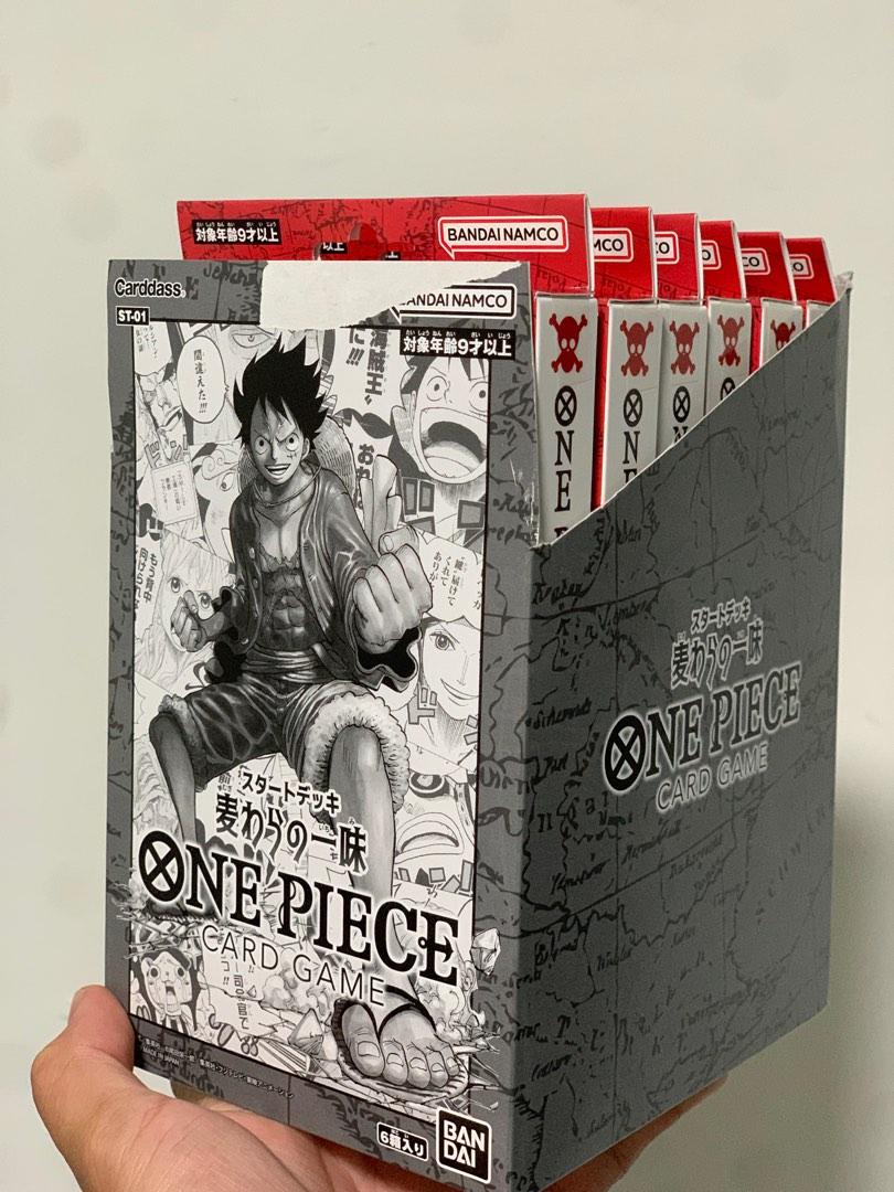 One Piece Starter Red Luffy Deck ST01 OP Card Game TCG, Hobbies & Toys