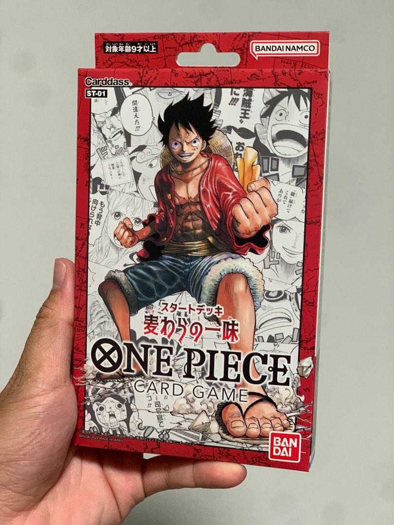 One Piece Starter Red Luffy Deck ST01 OP Card Game TCG, Hobbies & Toys