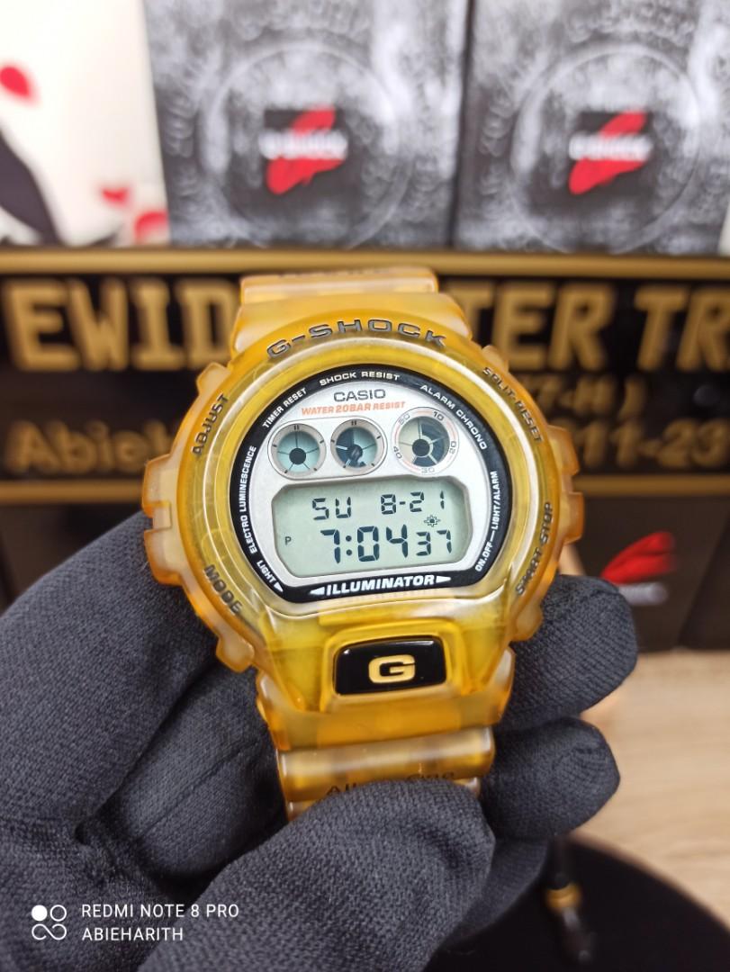 Original Casio Gshock DW6900 ICERC Gold Rare Vintage, Men's Fashion, Watches & Accessories ...