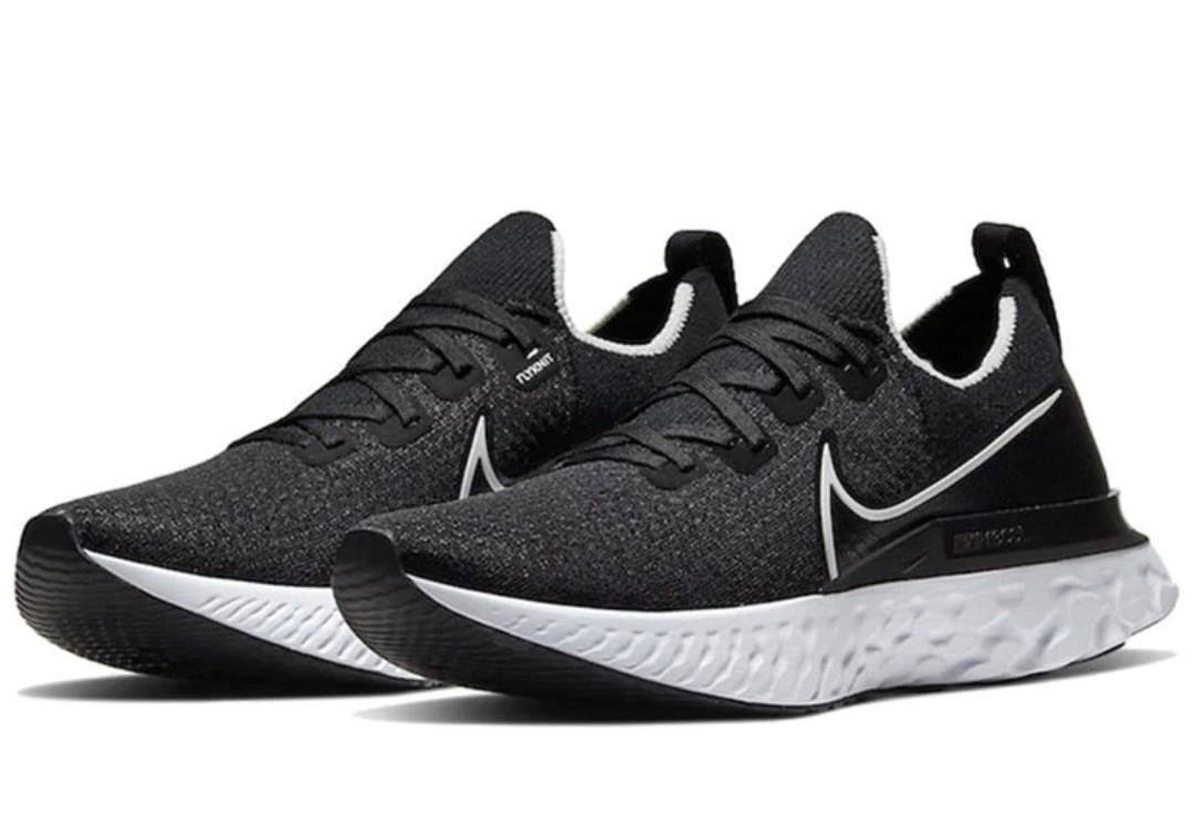 Original Nike React Infinity Run Flyknit Shoes Low Cut Lace Up