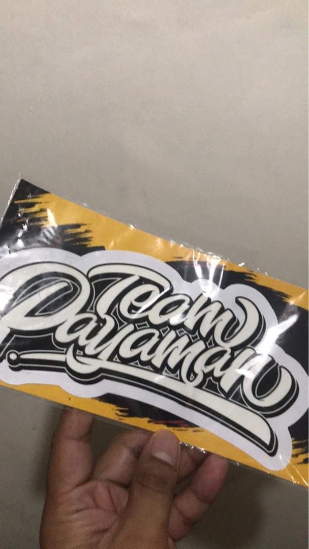 Team payaman sticker hotsell