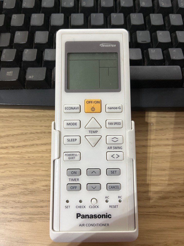 Panasonic 02470 AirCon Genuine Remote Control, TV & Home Appliances