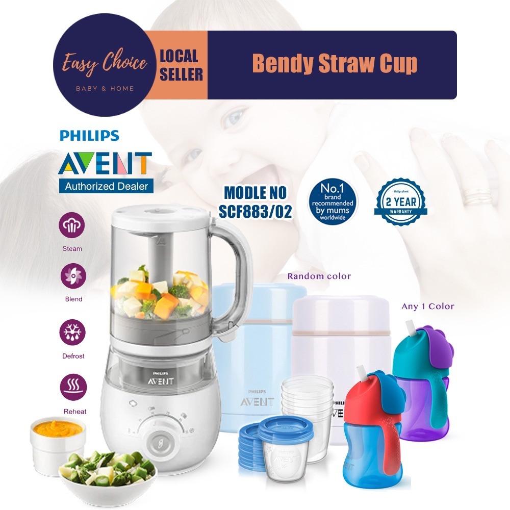 PHILIPS AVENT 4In1 Combined Steamer And Blender White UAE