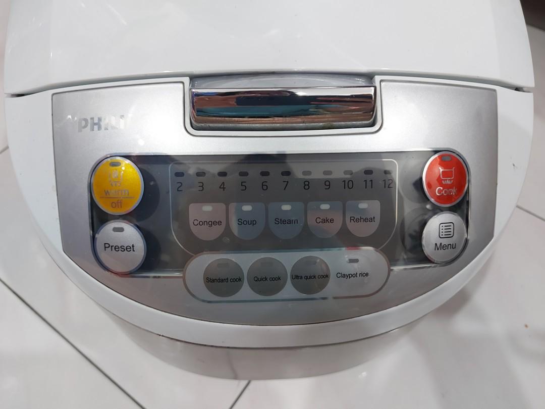 Philips rice cooker, TV & Home Appliances, Kitchen Appliances, Cookers