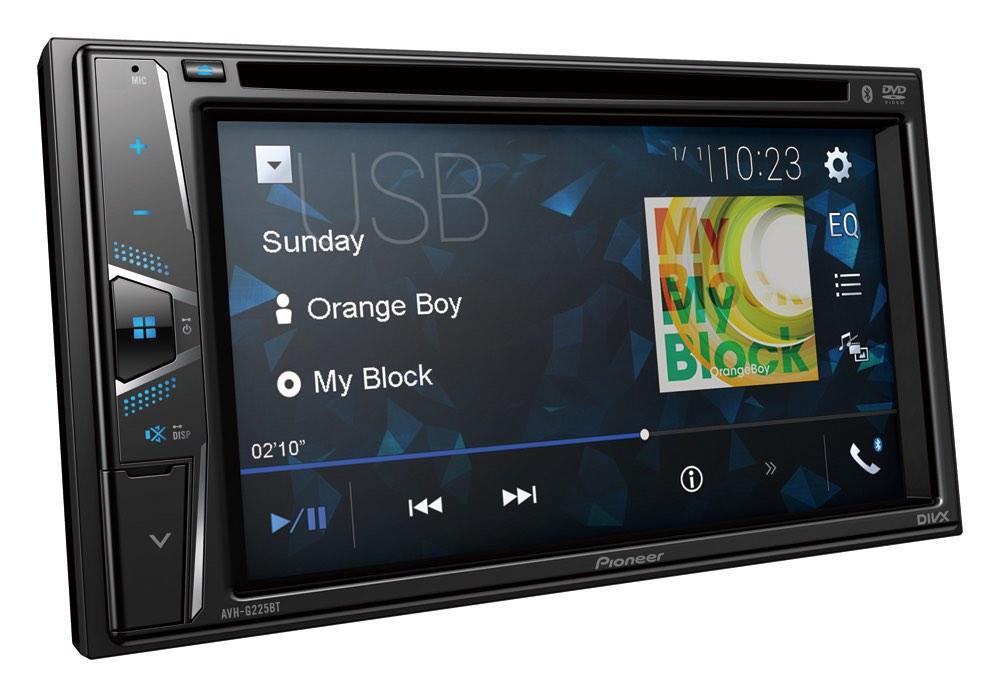 Pioneer Avh G225bt 6 2 輕觸式螢幕車機藍芽dvd 遙控可接駁後泊車鏡頭 600 不議價 汽車配件 改裝 內外零件 Carousell