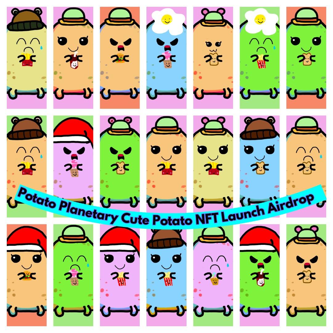 Potato Planetary Crypto NFT Airdrop Launch, Video Gaming, Gaming  Accessories, In-Game Products on Carousell