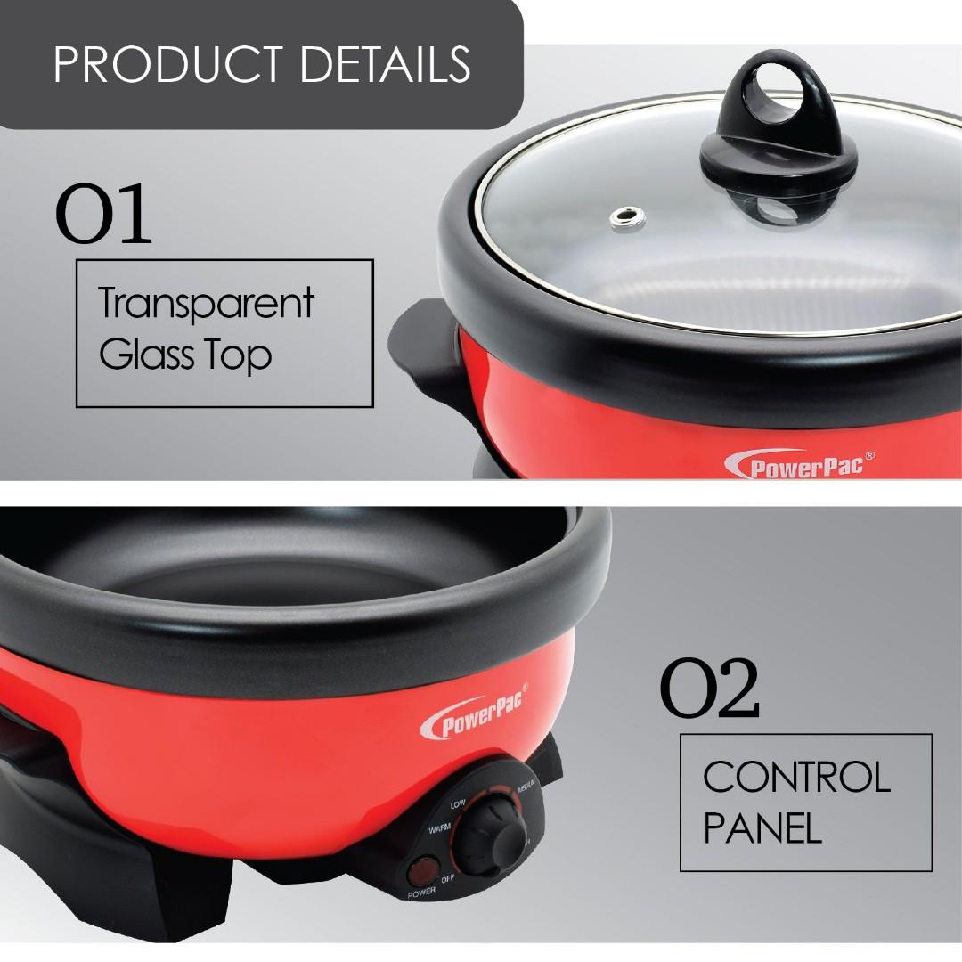 Steamboat & Multi Cooker 3.5L (PPMC282) - PowerPacSG