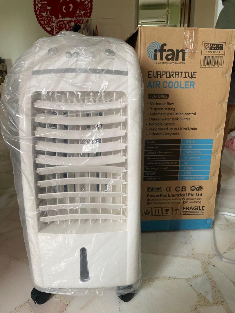 PowerPac iFan Evaporative Air Cooler, TV & Home Appliances, Air Conditioners & Heating on Carousell