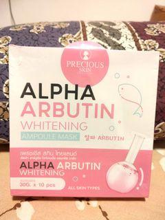 PRECIOUS SKIN Brand New Sealed Alpha Arbutin Whitening Masks