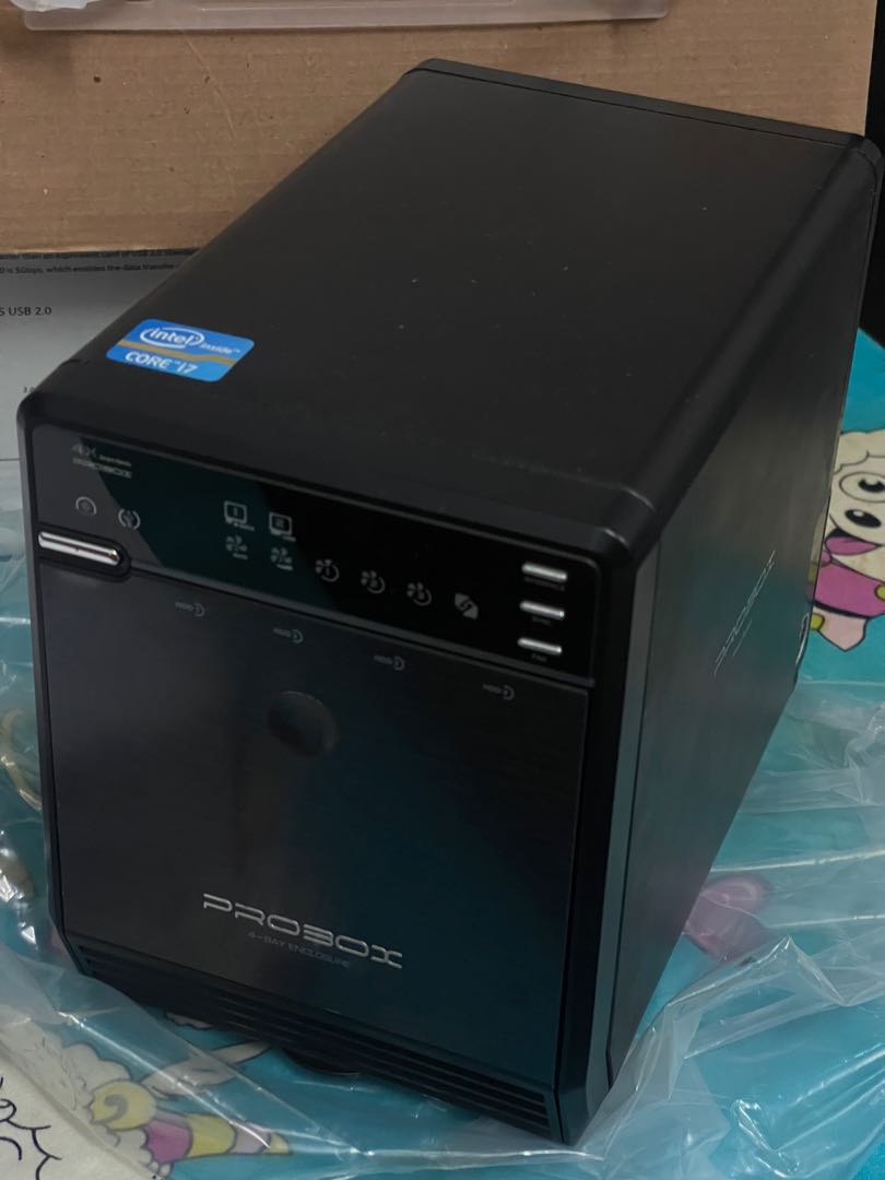 PROBOX 4 bay HDD enclosure, Computers & Tech, Parts & Accessories, Hard