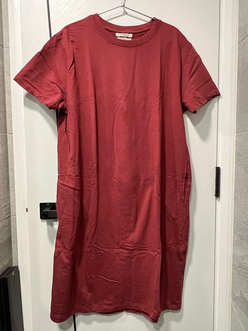 pull and bear tshirt dress