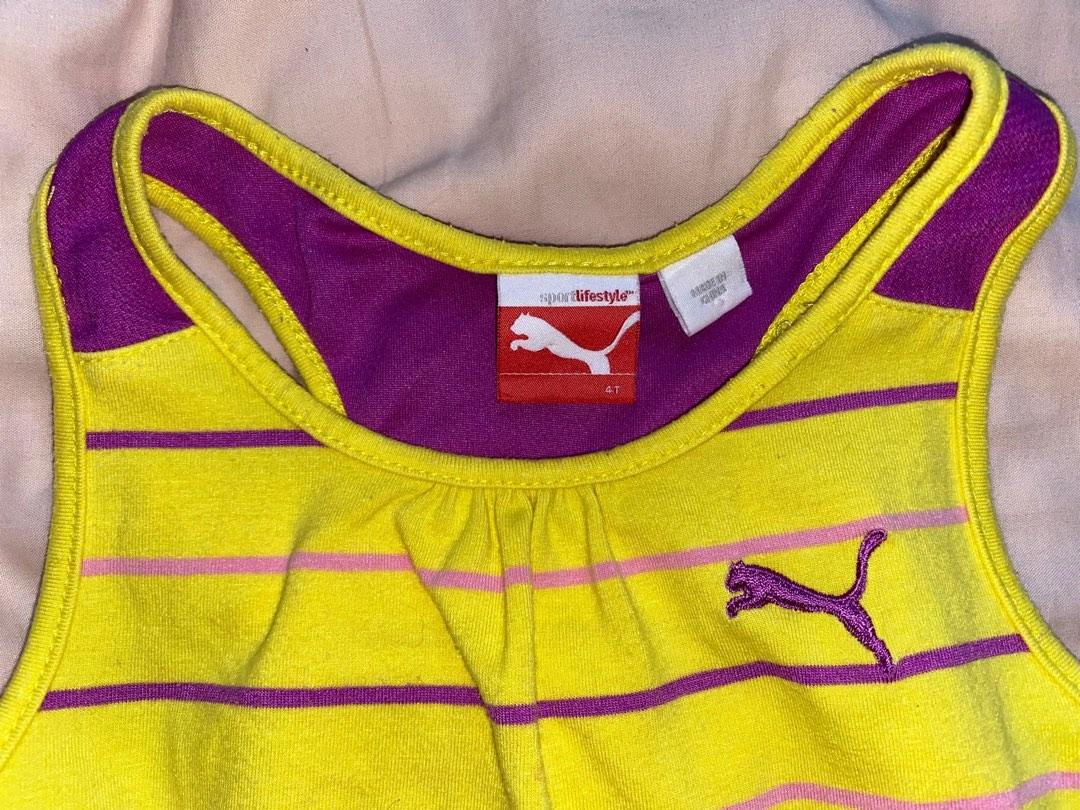 Puma sport lifestyle kids sale yellow