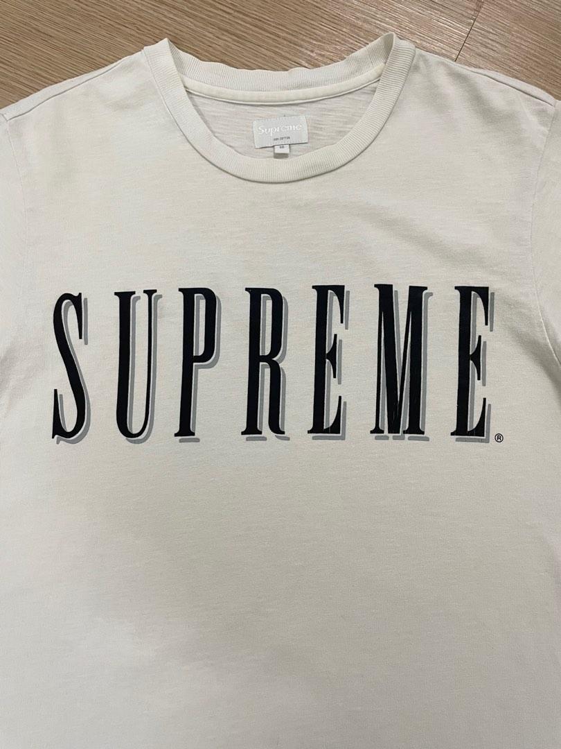 Supreme top white tag