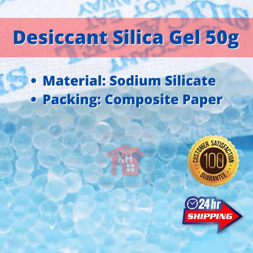 [READY STOCK] Desiccant Silica Gel 50g/100g, Dehumidifier Moisture