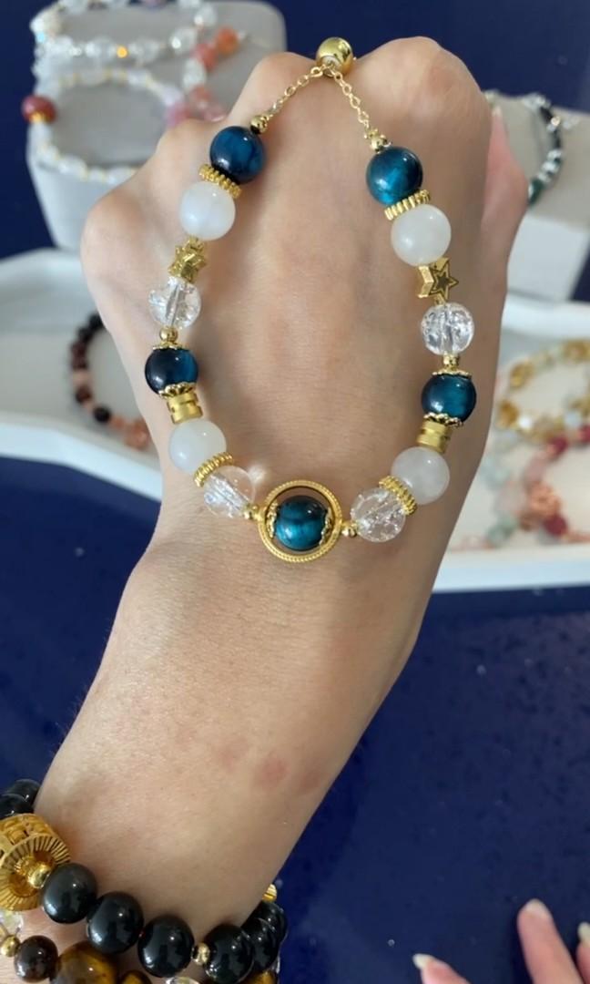 Real Gemstones Bracelet Women s Fashion Jewelry Organisers