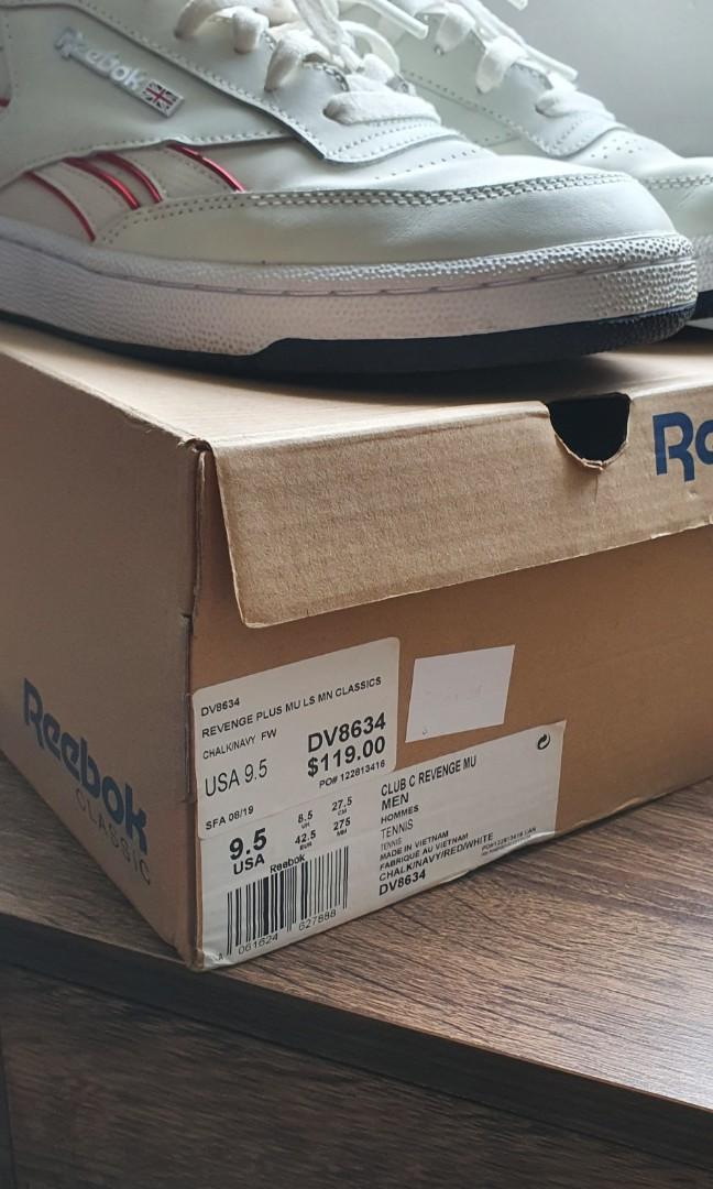 Reebok revenge sales plus mu sneakers