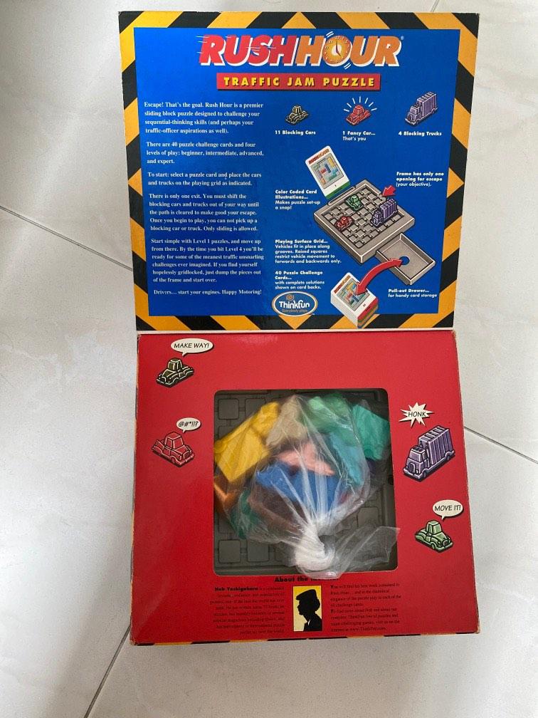 Rush Hour Puzzle Game, Hobbies & Toys, Toys & Games on Carousell