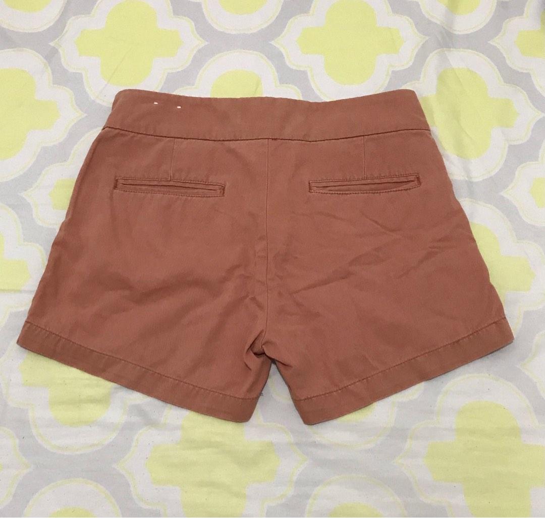 Rust colored best sale shorts