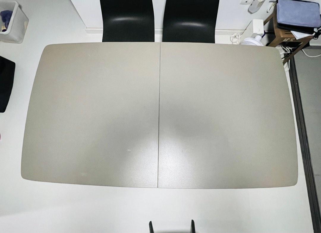Sandy extendable dining table, Furniture & Home Living, Furniture ...