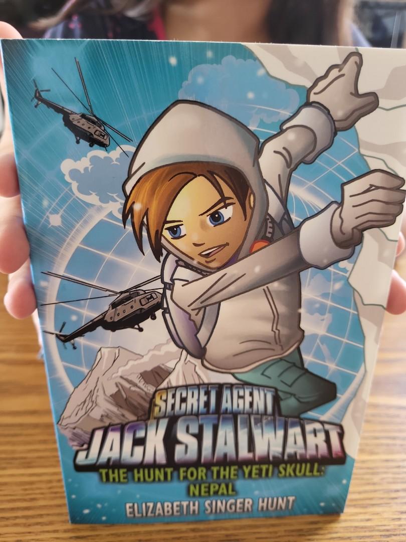 Secret Agent Jack Stalwart 全套, 興趣及遊戲, 書本& 文具, 小朋友書