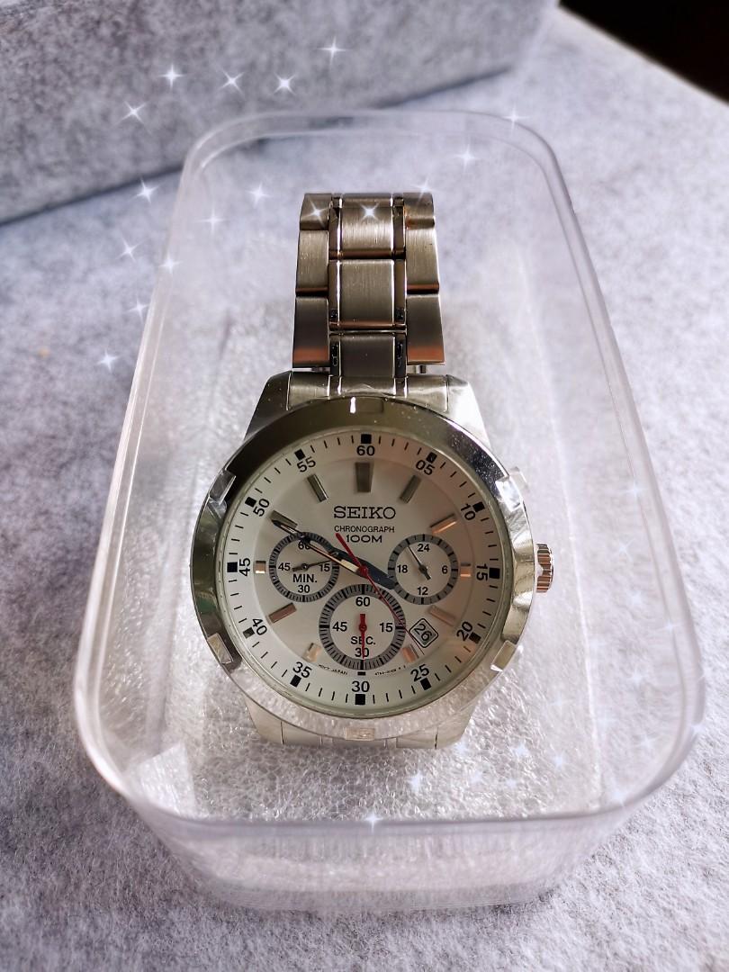 Seiko Chronograph Men's Dress Watch SKS601P1, Men's Fashion, Watches &  Accessories, Watches on Carousell