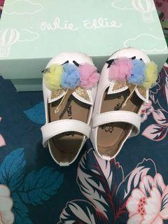 Sepatu anak Perempuan/ sepatu unicorn/ sepatu putih/ sepatu owlie ellie