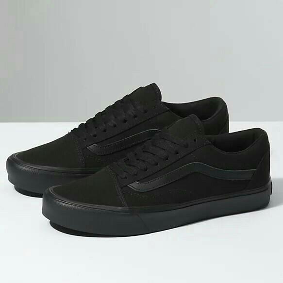 Sepatu vans old school hitam shop