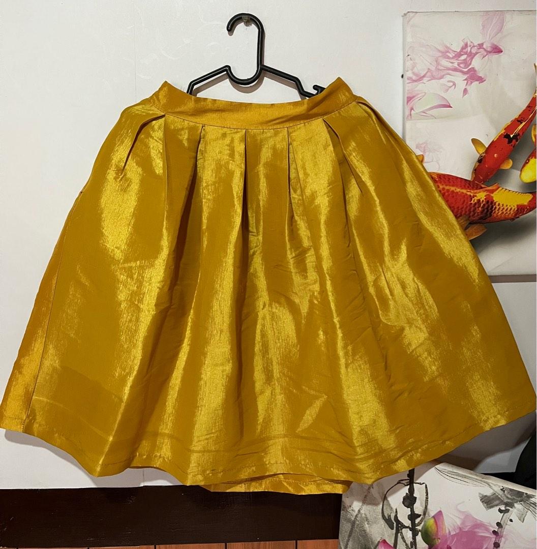 Yellow gold skirt cheap