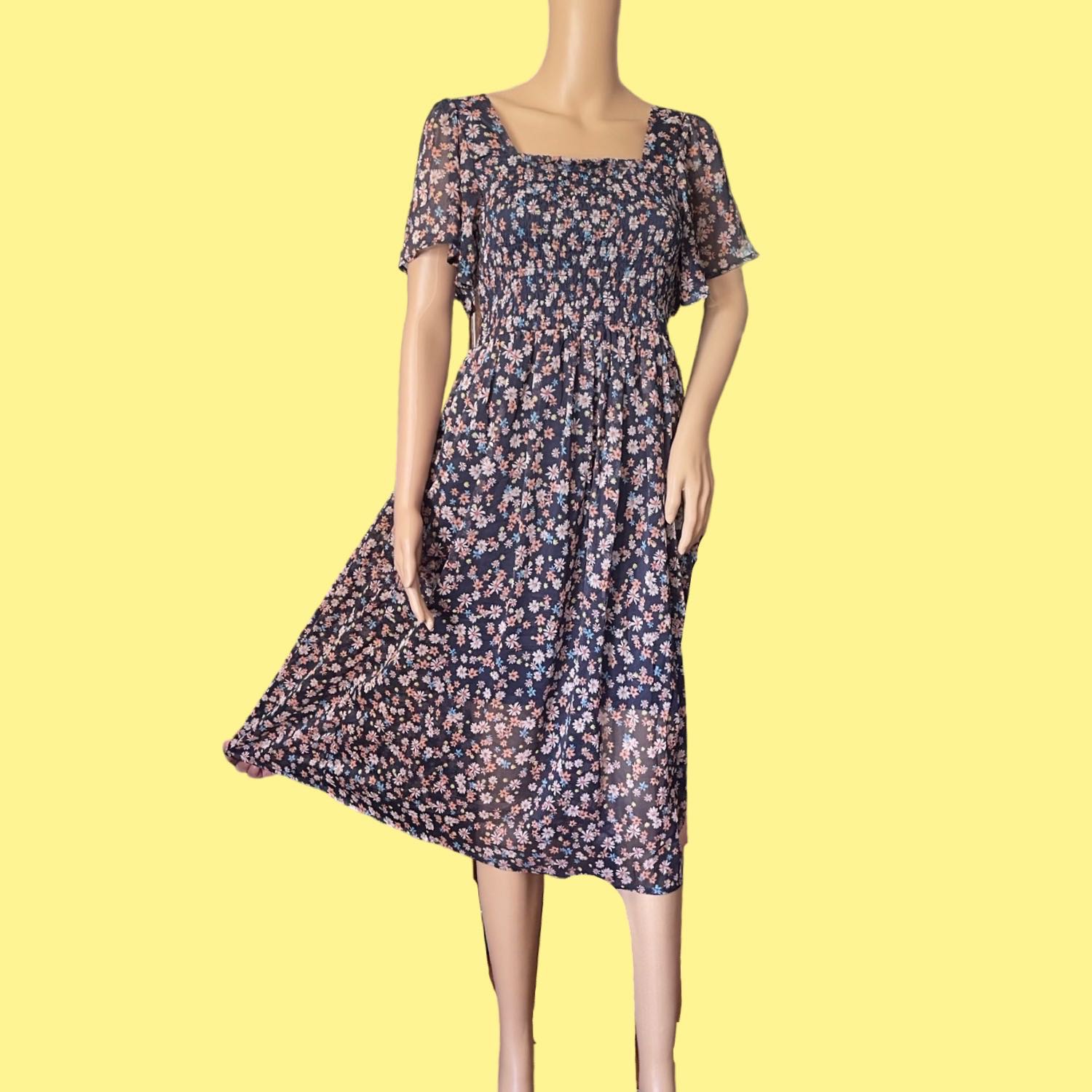 SMALLMED Blue Cotton On Dress, Women's Fashion, Dresses & Sets