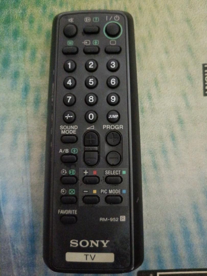 Sony Trinitron TV Remote Control, TV & Home Appliances, TV